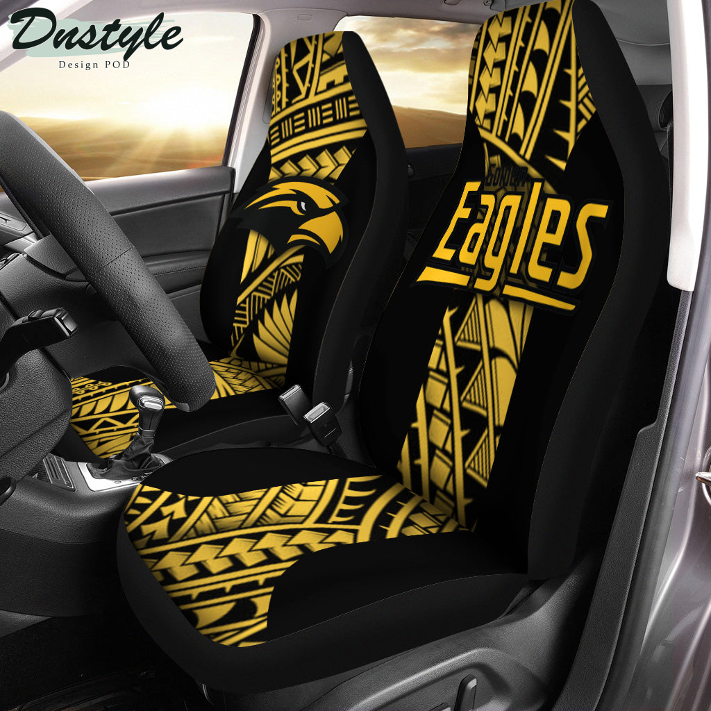 Southern Miss Golden Eagles Polynesian Car Seat Cover