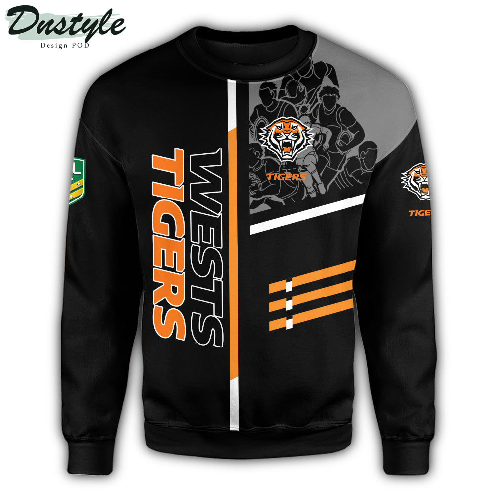 Wests Tigers NRL Personalized Sweatshirt