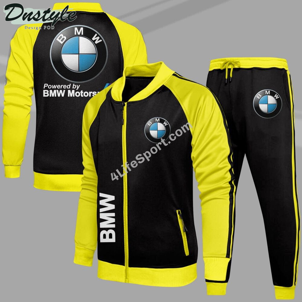 BMW Tracksuits Jacket Bottom Set