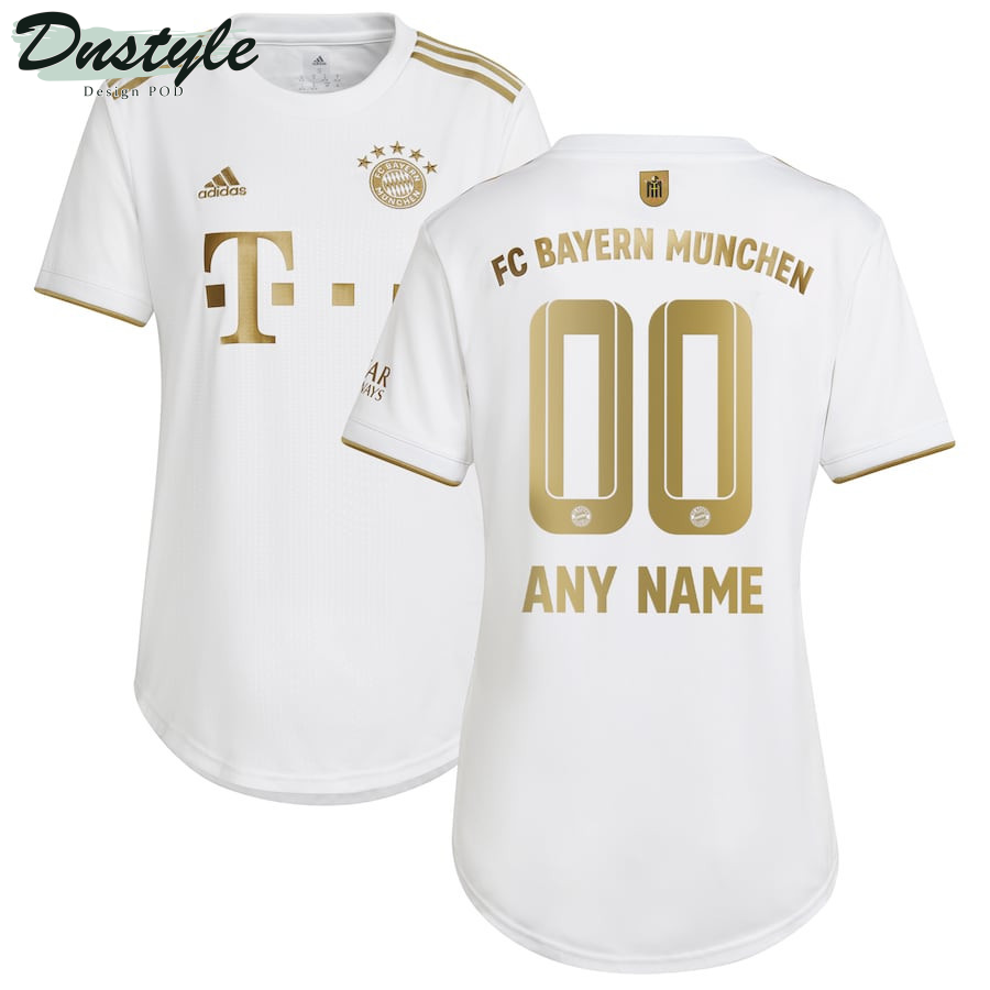 Bayern Munich Women 2022/23 Away Custom Jersey - White