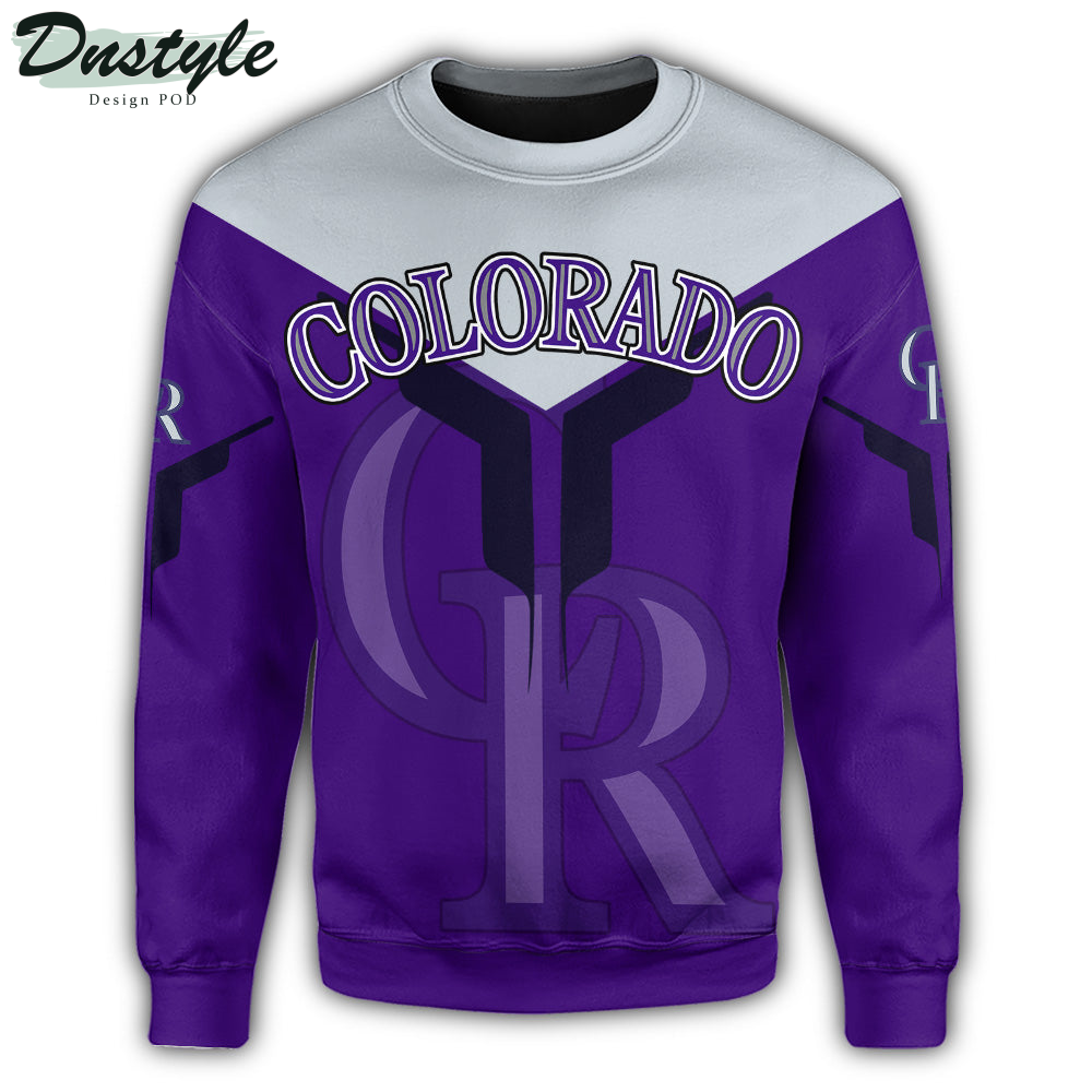 Colorado Rockies MLB Drinking Style Sweatshirt