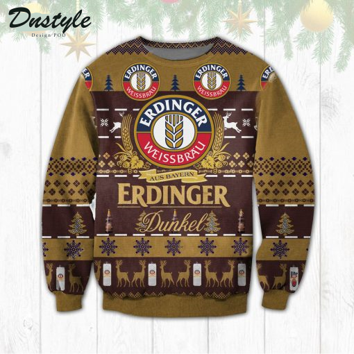 Erdinger Weissbrau Dunkel Christmas Ugly Sweater