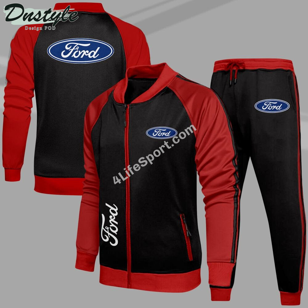 Ford Tracksuits Jacket Bottom Set