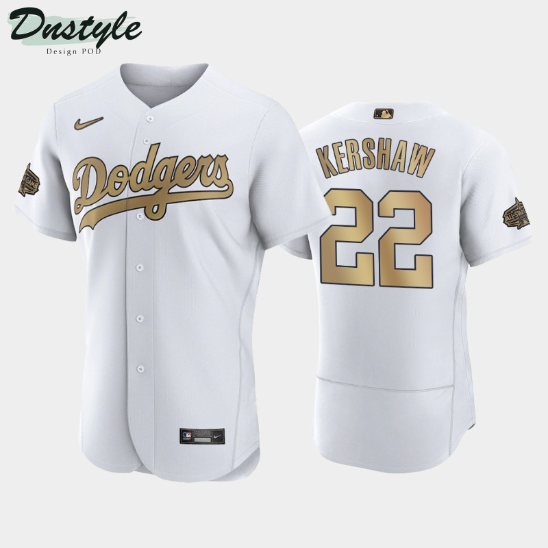 Los Angeles Dodgers Clayton Kershaw #22 2022 MLB All-Star Game White Jersey