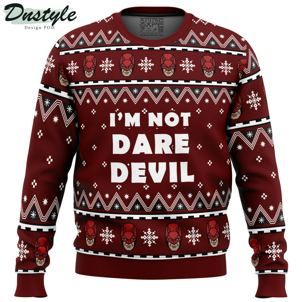 I’m not Daredevil Marvel Ugly Christmas Sweater