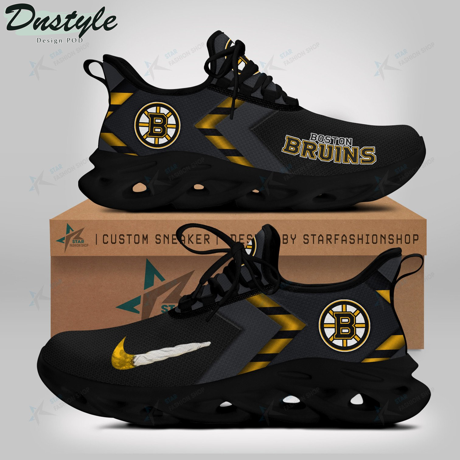 Boston Bruins max soul shoes