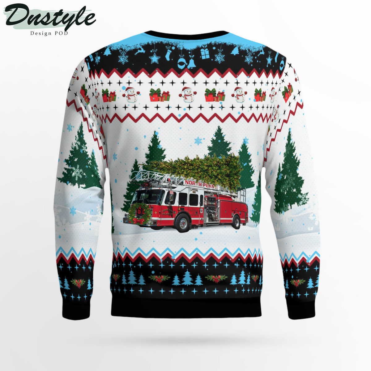 North Penn Volunteer Fire Company Ugly Christmas Sweater