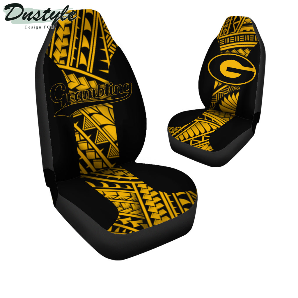 Grambling State Tigers Polynesian Car Seat Cover
