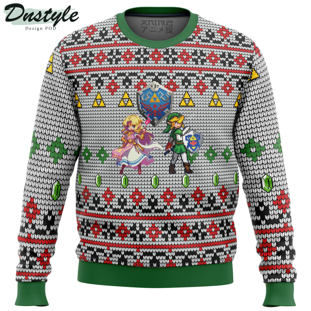 Zelda and Link Ugly Christmas Sweater