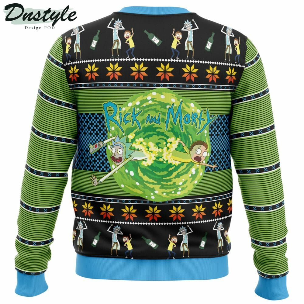 Let’s Get Schwifty! Rick and Morty Ugly Christmas Sweater