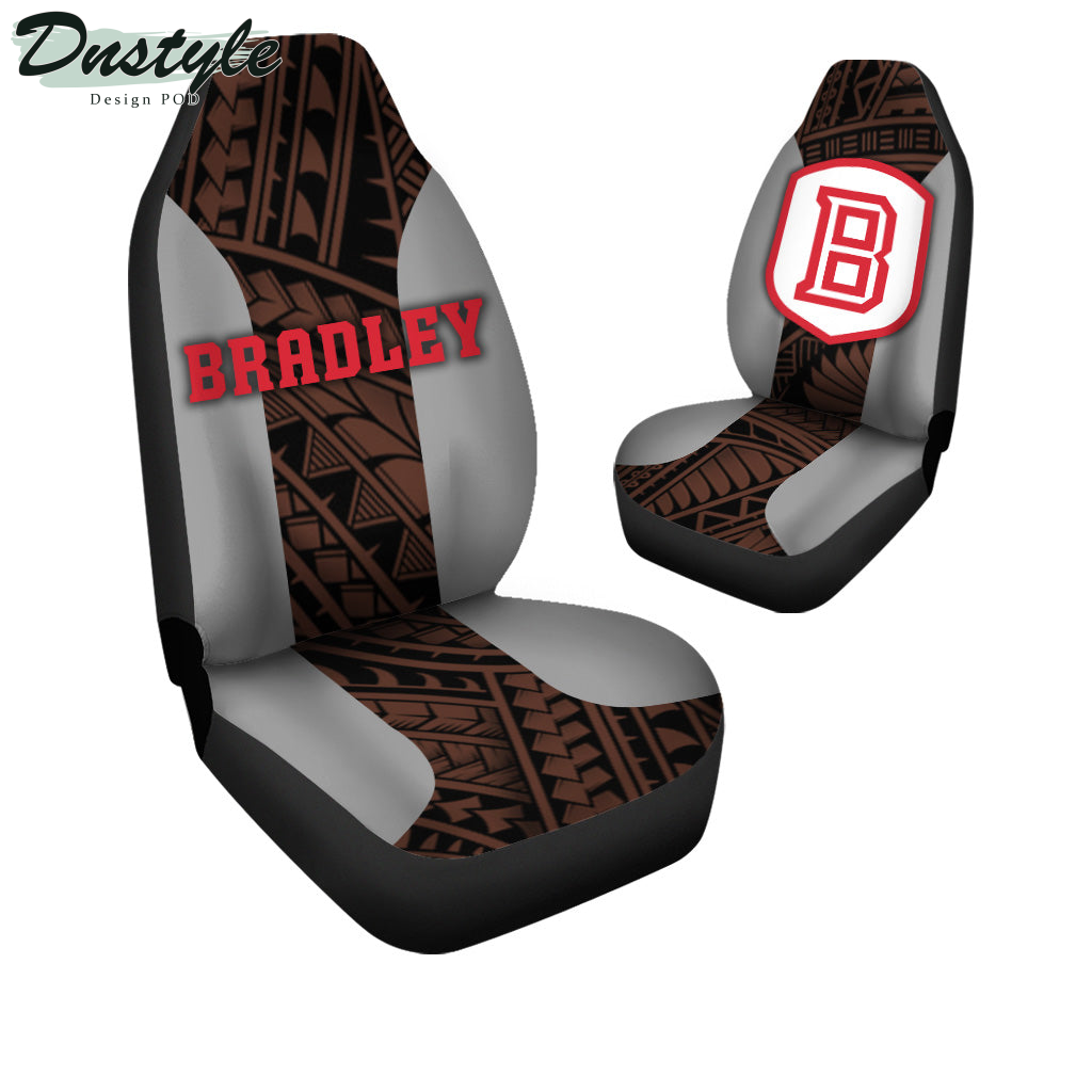 Bradley Braves Polynesian Car Seat Cover