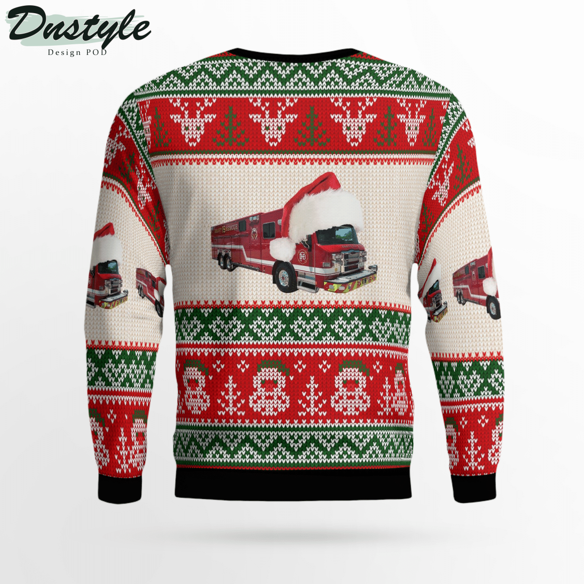 Dallas Fire Station 19 Ugly Christmas Sweater