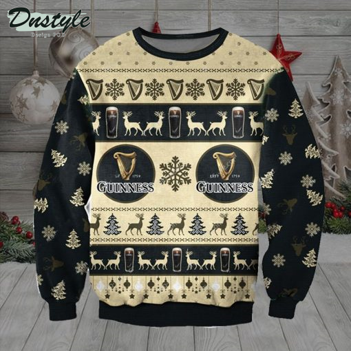 Beer Guiness Christmas Ugly Sweater