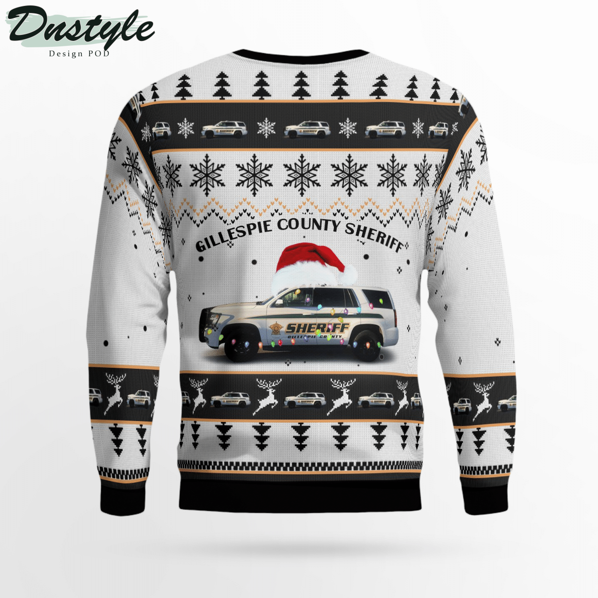 Texas Gillespie County Sheriff Ugly Christmas Sweater