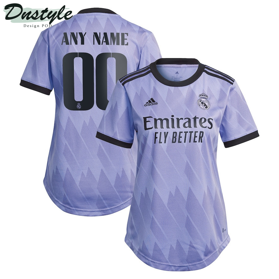 Real Madrid Women 2022/23 Away Custom Jersey - Purple