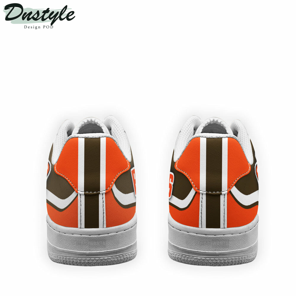Cleveland Browns Air Sneakers Air Force 1 Shoes Sneakers