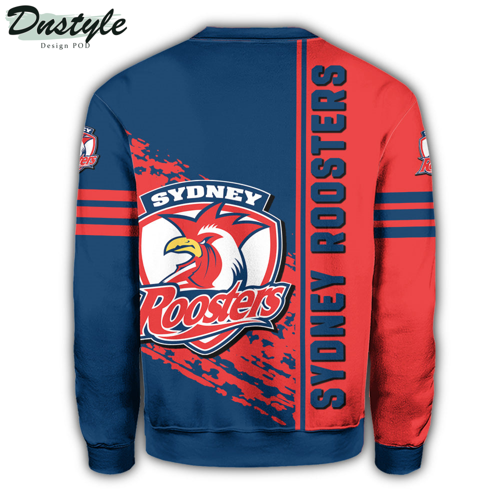 Sydney Roosters NRL Quarter Style Sweatshirt