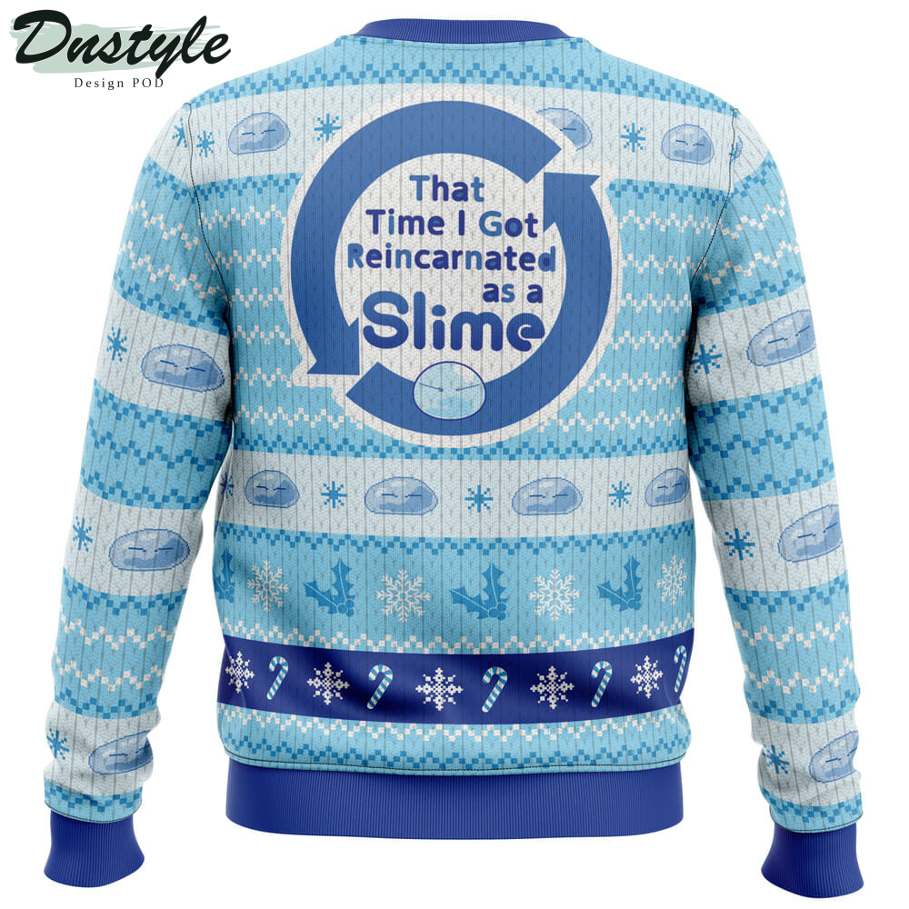 Blue Christmas That time I got reincarnated as a slime Christmas Sweater