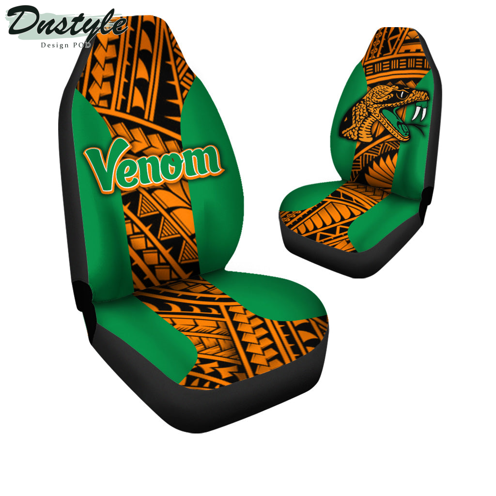 Florida A_M Rattlers Polynesian Car Seat Cover