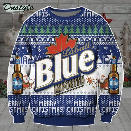 Labatt Blue Imported Christmas Ugly Sweater