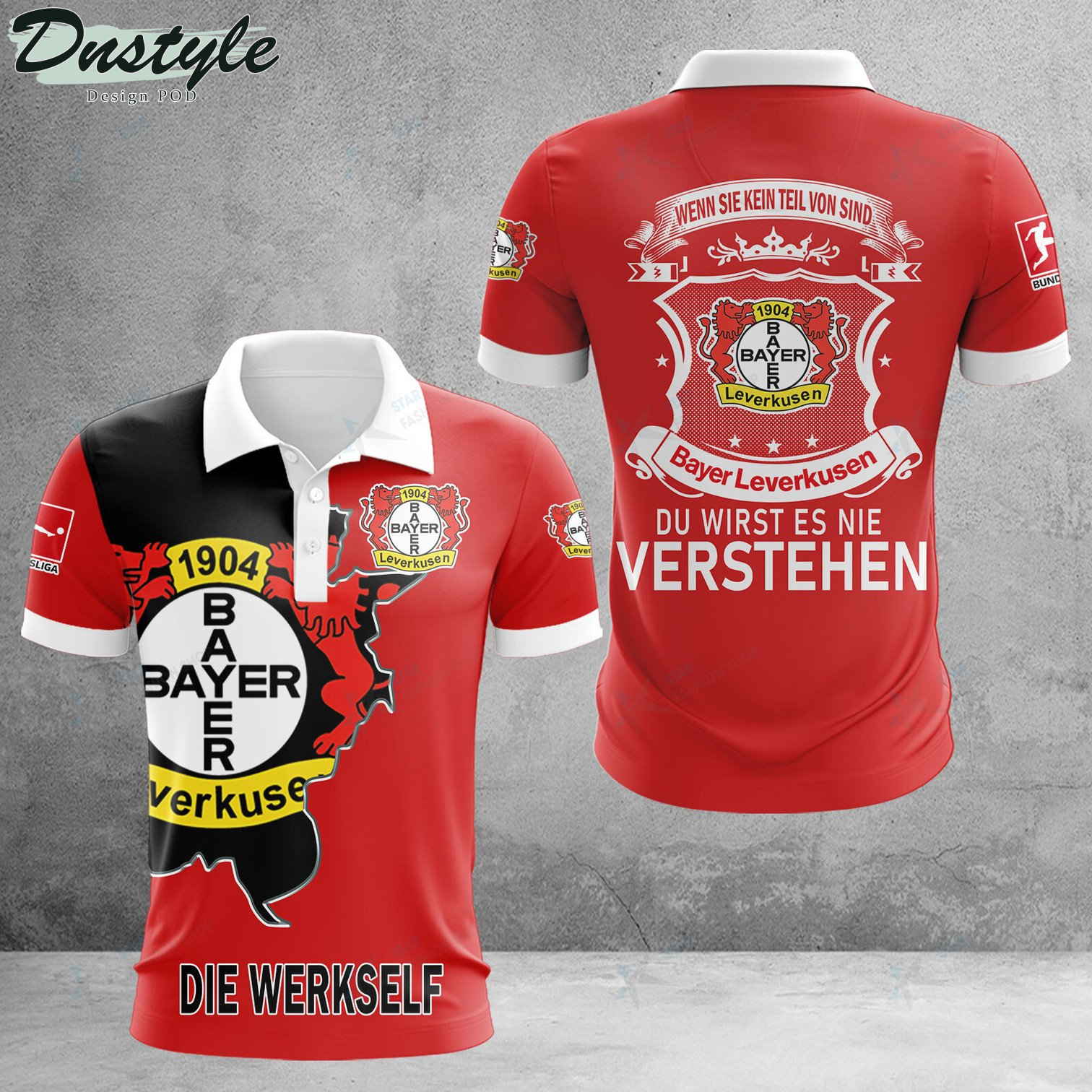Bayer 04 Leverkusen wenn sie kein teil von sind du wirst es nie verstehen Polo Hemd