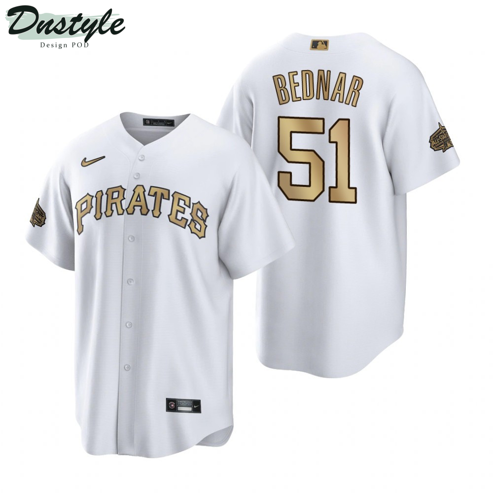 Pittsburgh Pirates David Bednar White 2022 All-Star Game Jersey