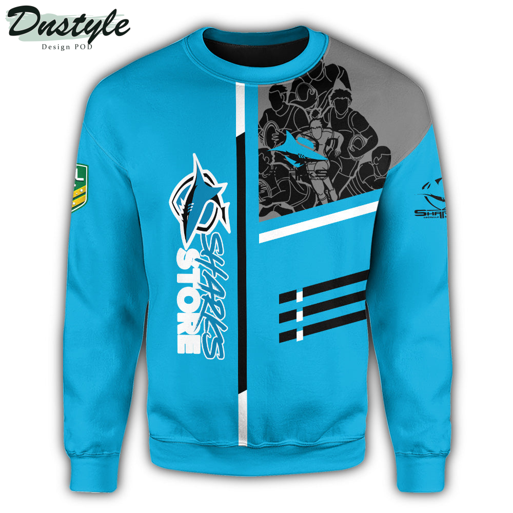 Cronulla-Sutherland Sharks NRL Personalized Sweatshirt