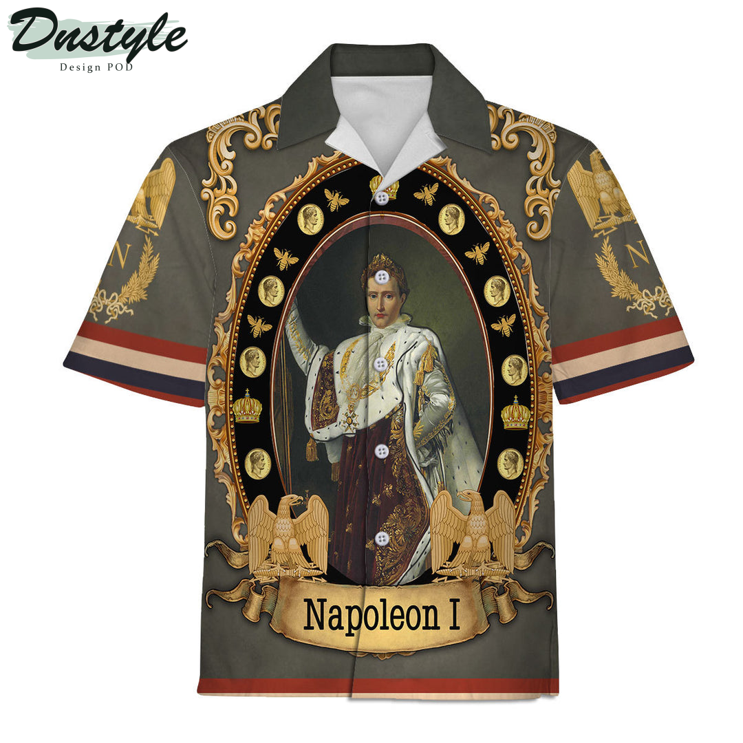 Napoleon I 3D Hawaiian Shirt And Short