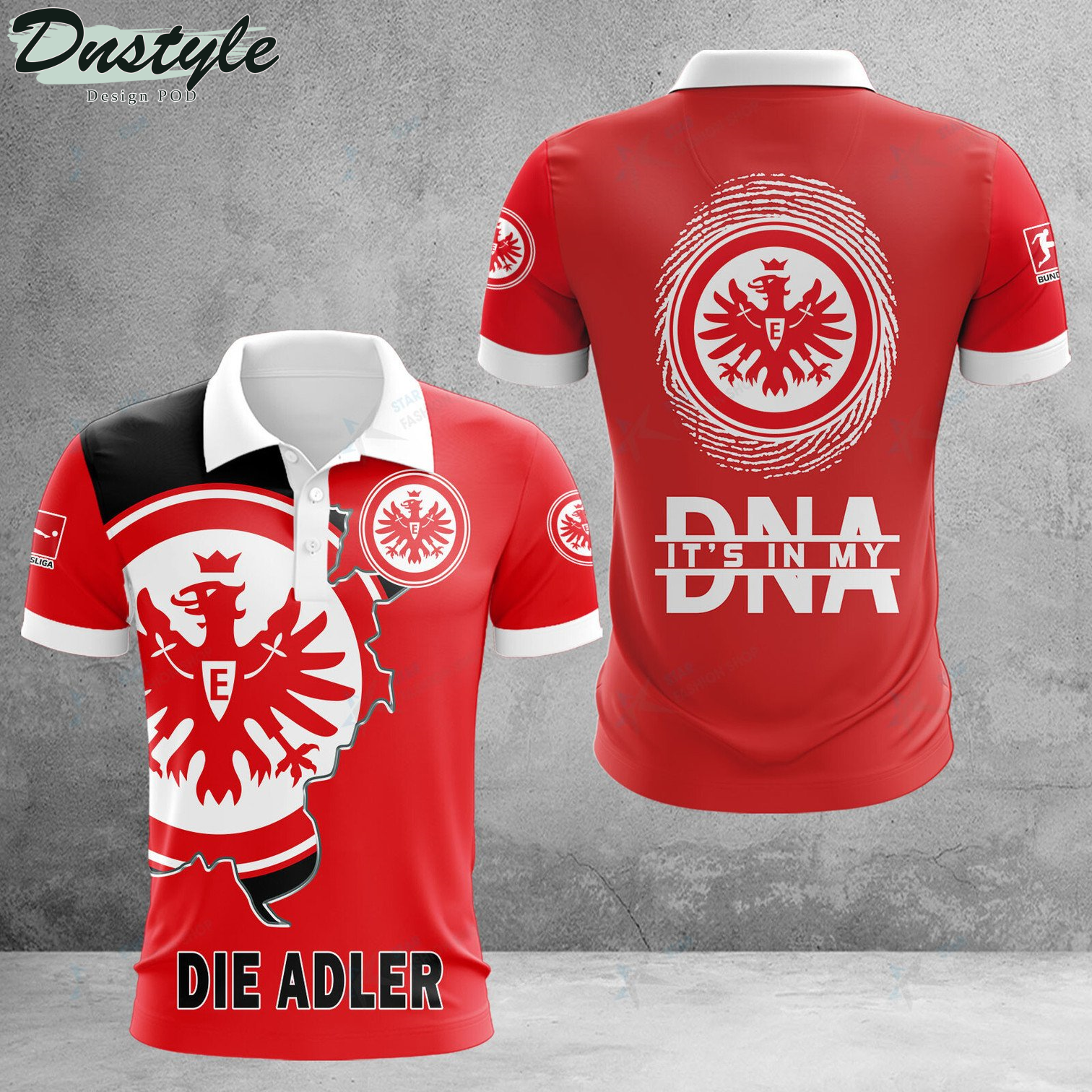 Eintracht Frankfurt it's in my DNA polo shirt