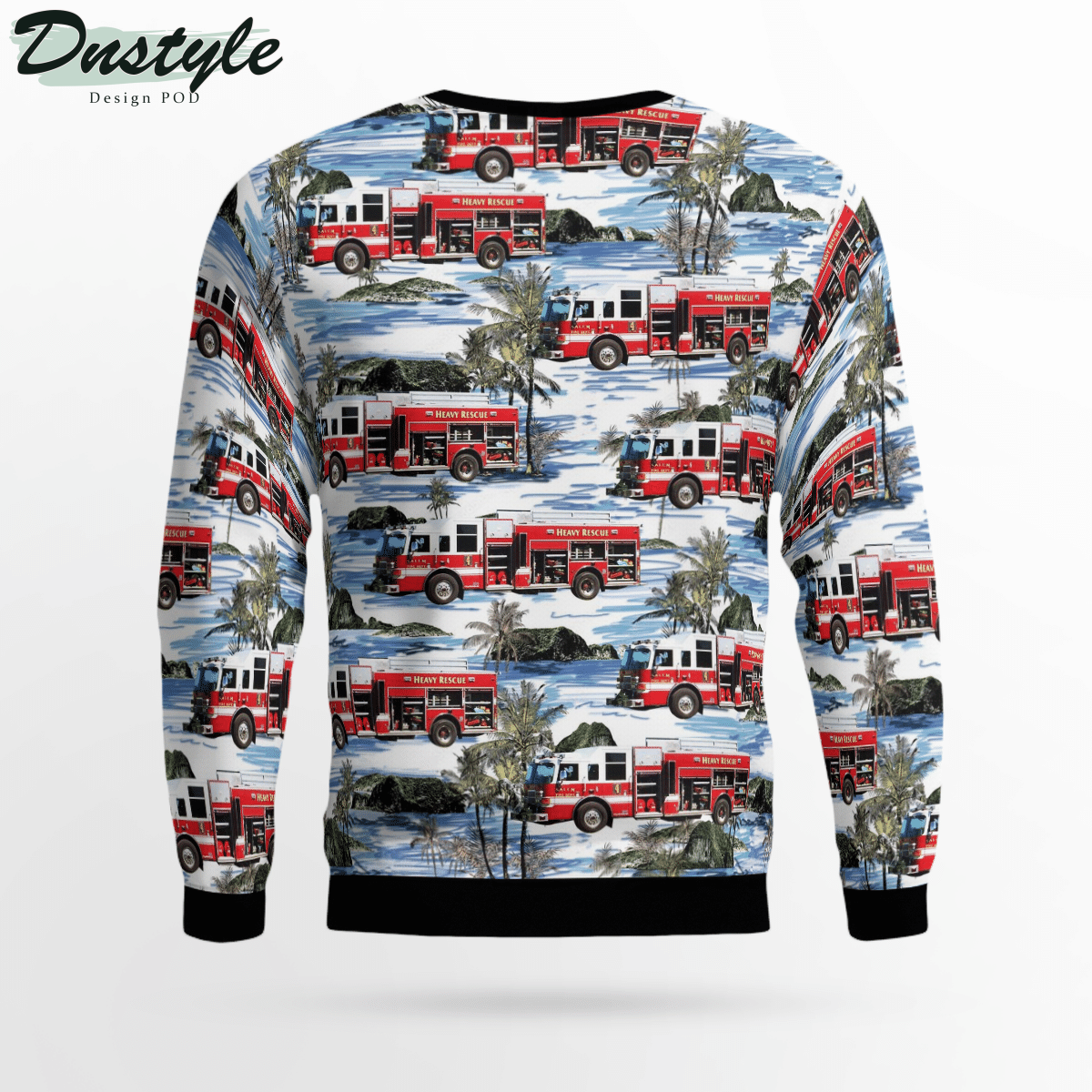 Oregon Salem Fire Department Ugly Christmas Sweater