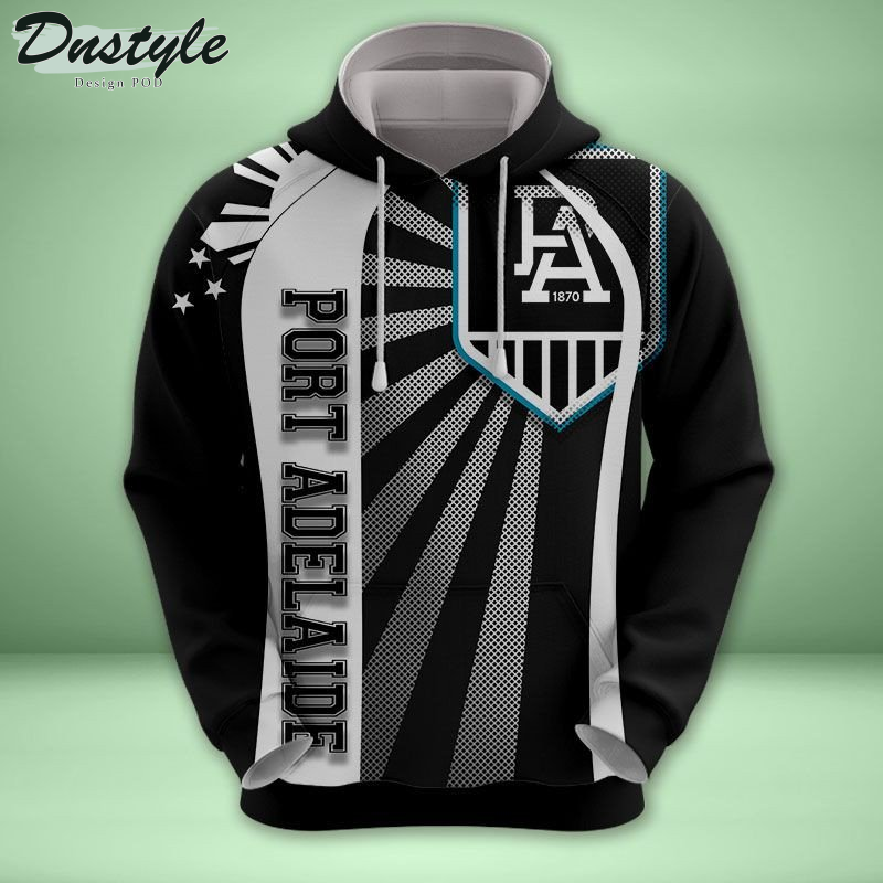 Port Adelaide Power all over printed hoodie t-shirt