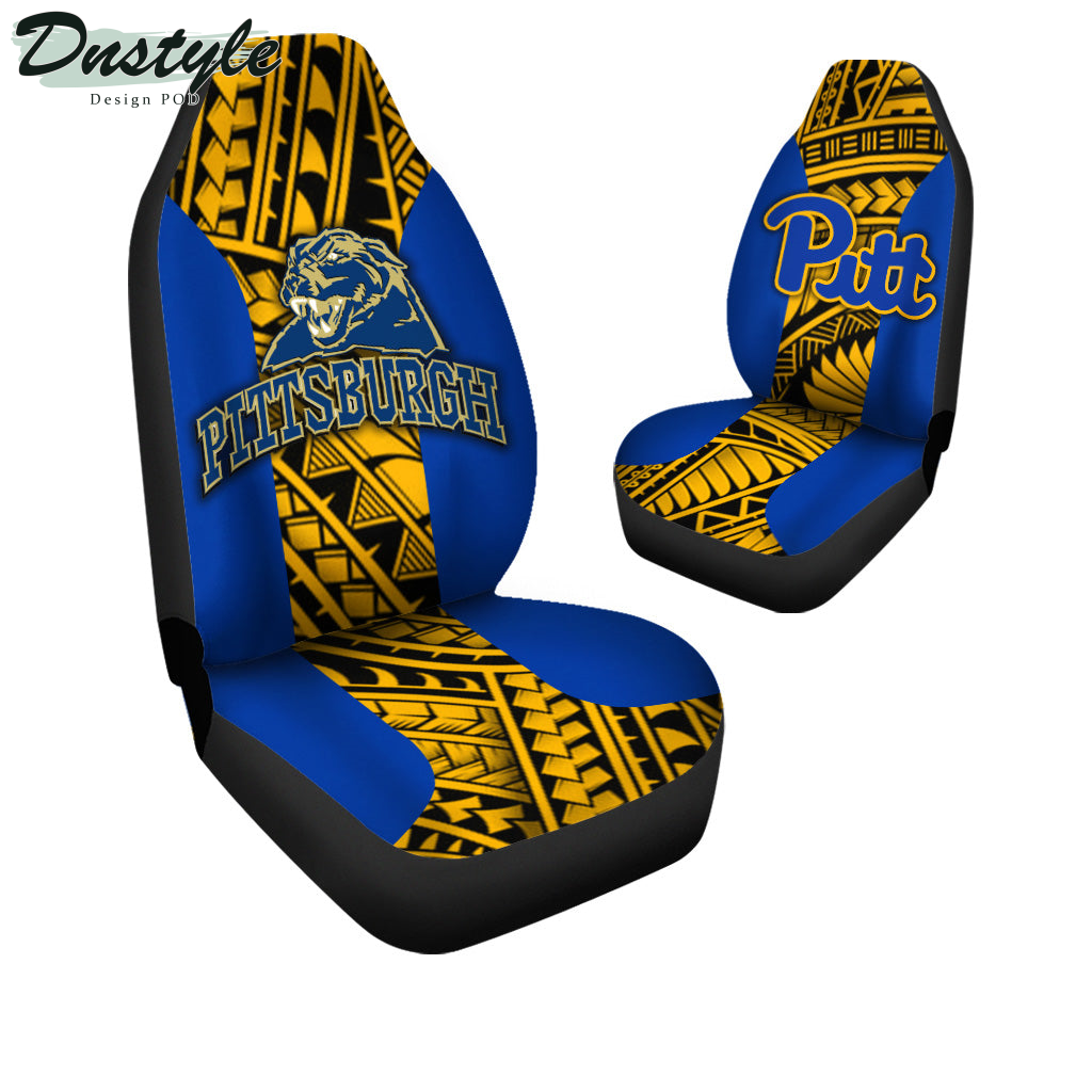 Pittsburgh Panthers Polynesian Car Seat Cover