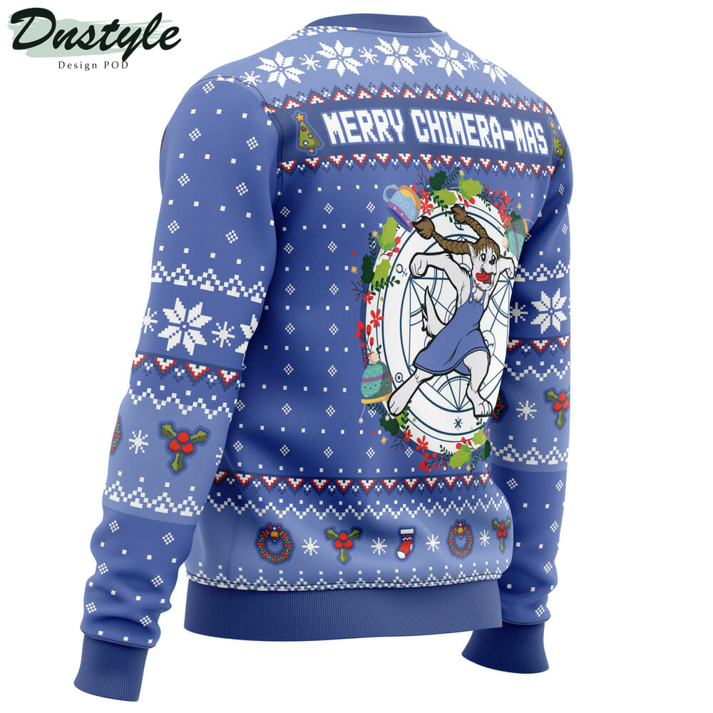 Merry Chimera-mas Fullmetal Alchemist Christmas Sweater