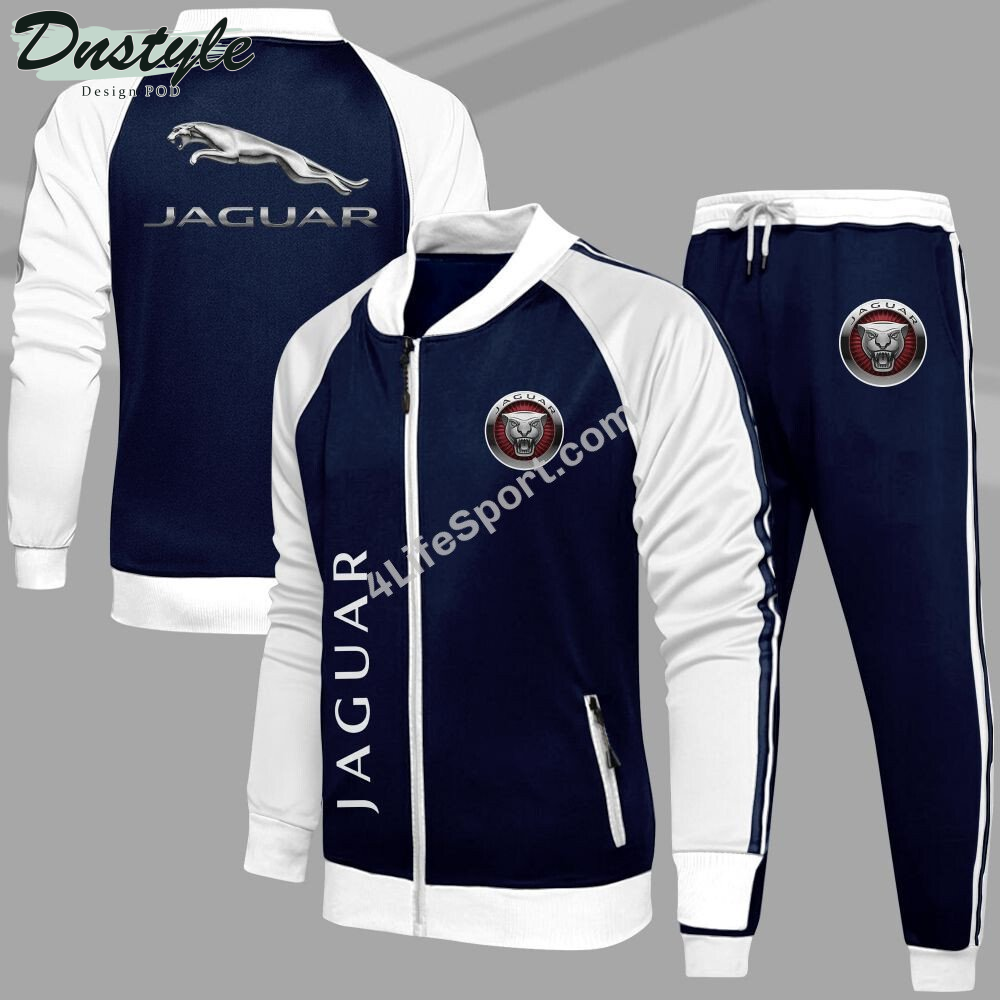 Jaguar Tracksuits Jacket Bottom Set