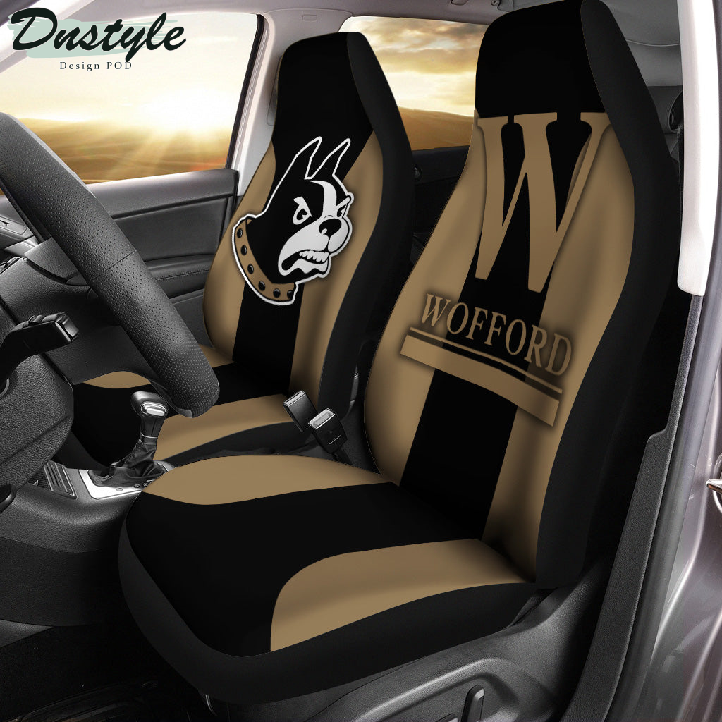 Wofford Terriers Polynesian Car Seat Cover