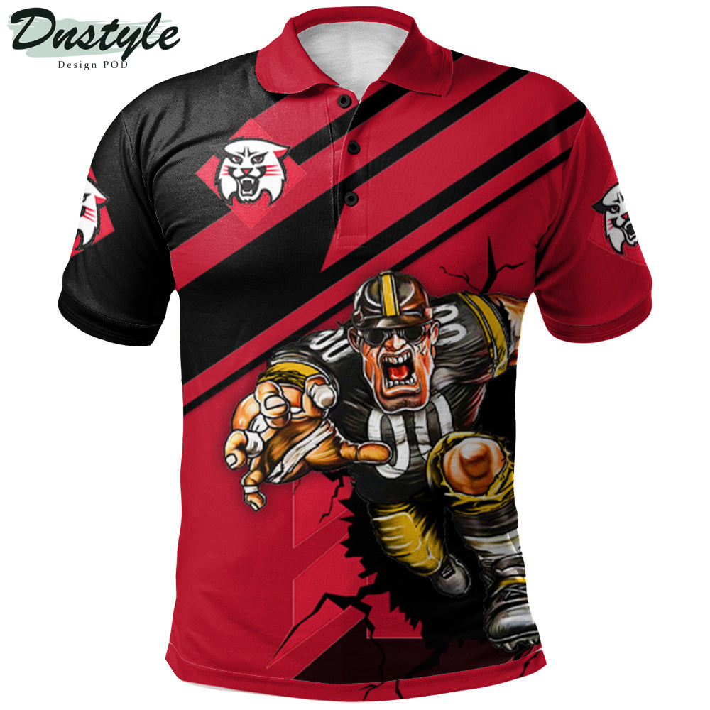 Davidson Wildcats Mascot Polo Shirt