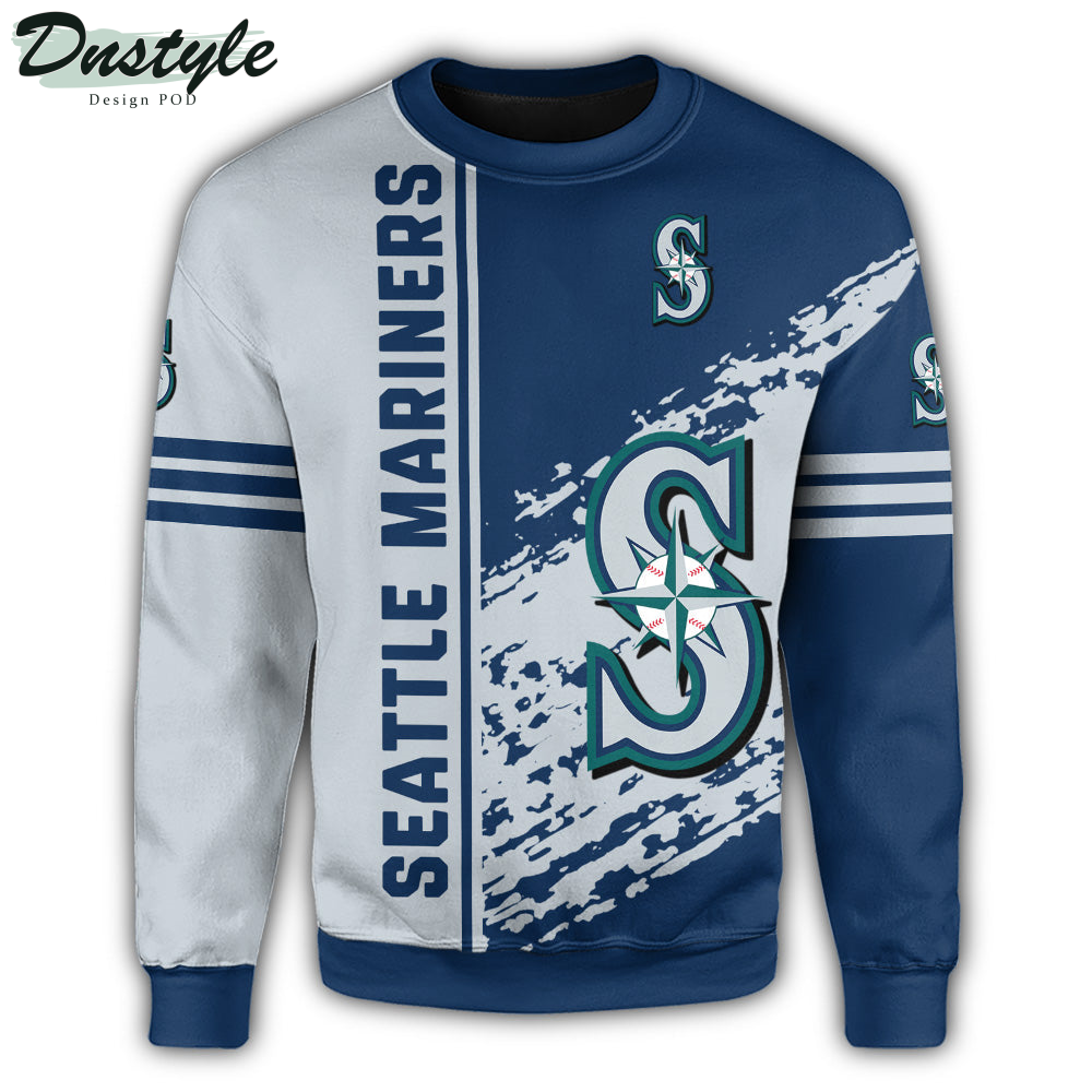 Seattle Mariners MLB Quarter Style Sweatshirt