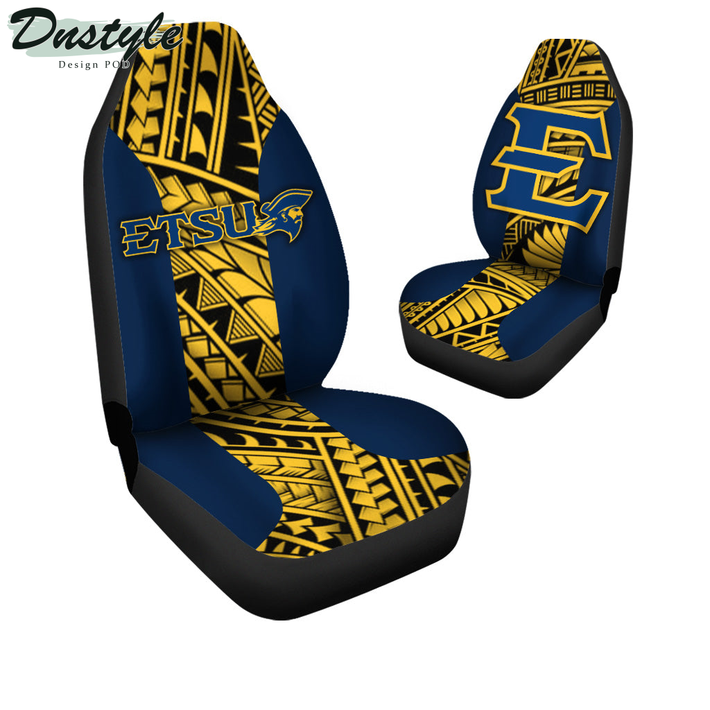 East Tennessee State Buccaneers Polynesian Car Seat Cover