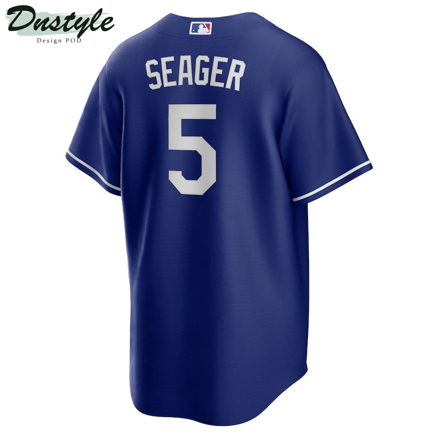 Men's Los Angeles Dodgers Corey Seager Nike Royal Alternate Replica Player Name Jersey