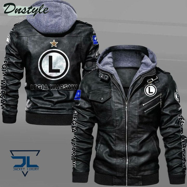 Legia Warsaw leather jacket