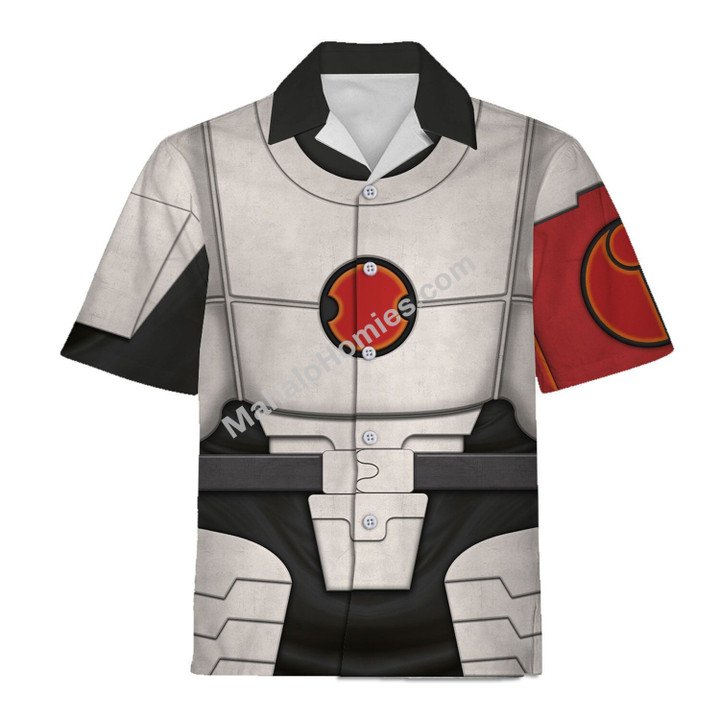 Fire Warrior Tau Empire Costume Hawaiian Shirt