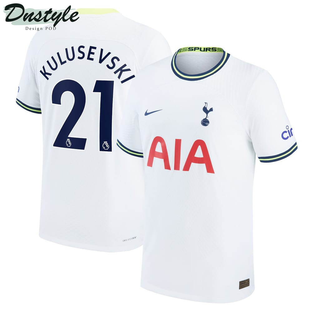 Kulusevski #21 Tottenham Hotspur Men 2022/23 Home Player Jersey - White