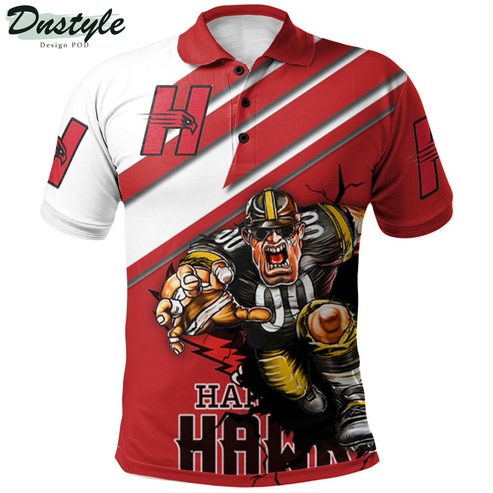 Hartford Hawks Mascot Polo Shirt