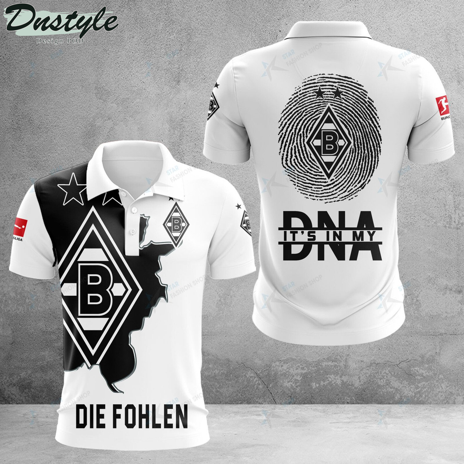 Borussia Monchengladbach it's in my DNA polo shirt