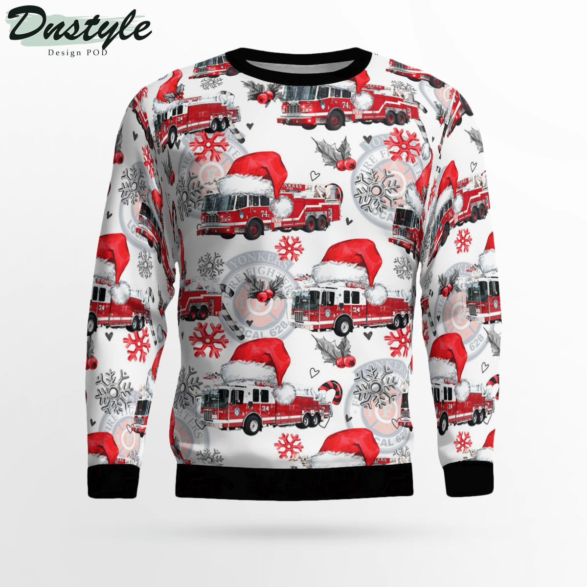 Yonkers Fire Department Ugly Christmas Sweater