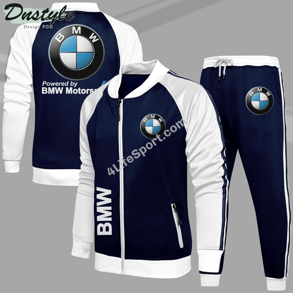 BMW Tracksuits Jacket Bottom Set