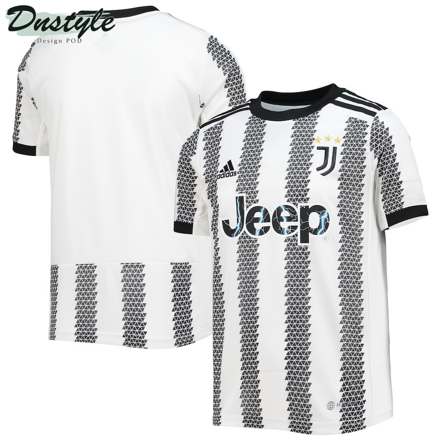 Juventus Youth 2022/23 Home Player Jersey - White