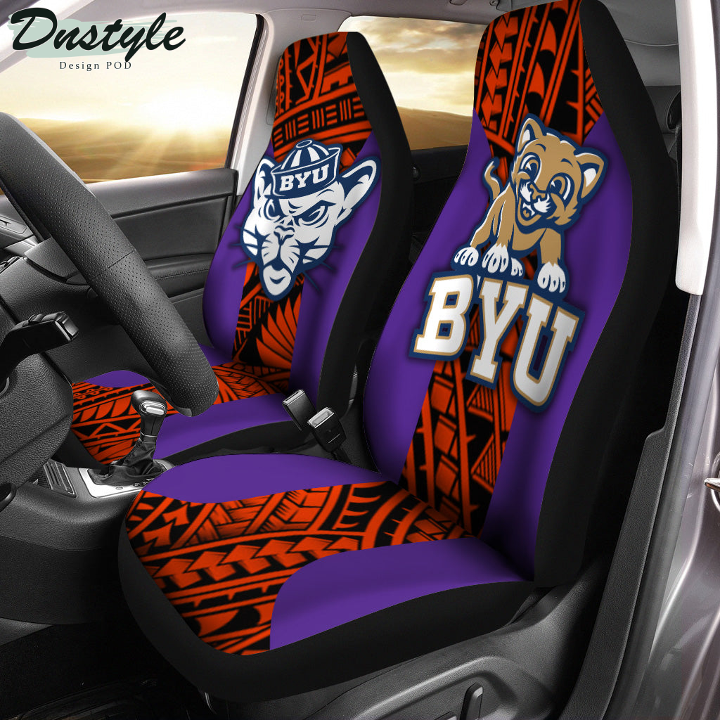 BYU Cougars Polynesian Car Seat Cover