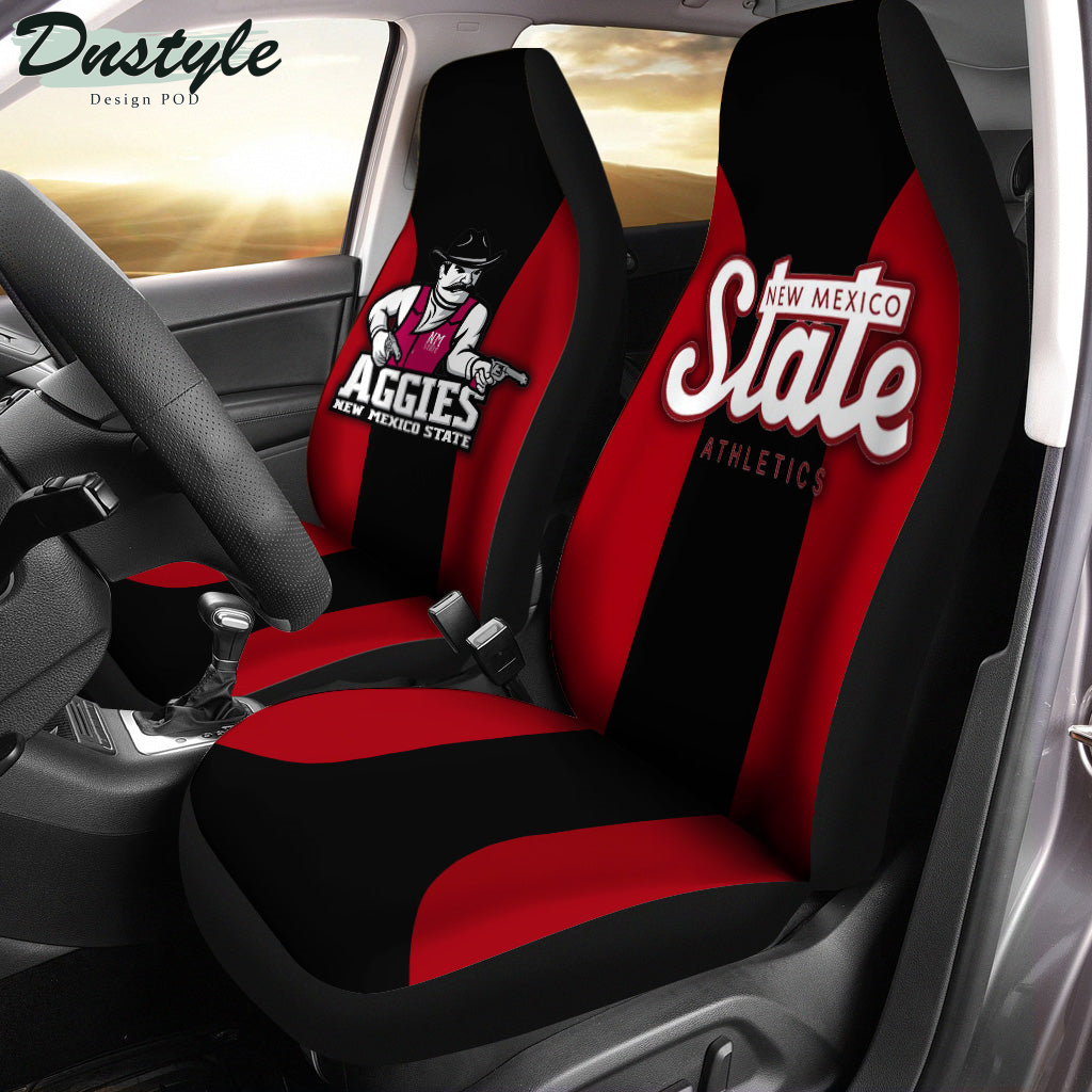 New Mexico State Aggies Polynesian Car Seat Cover