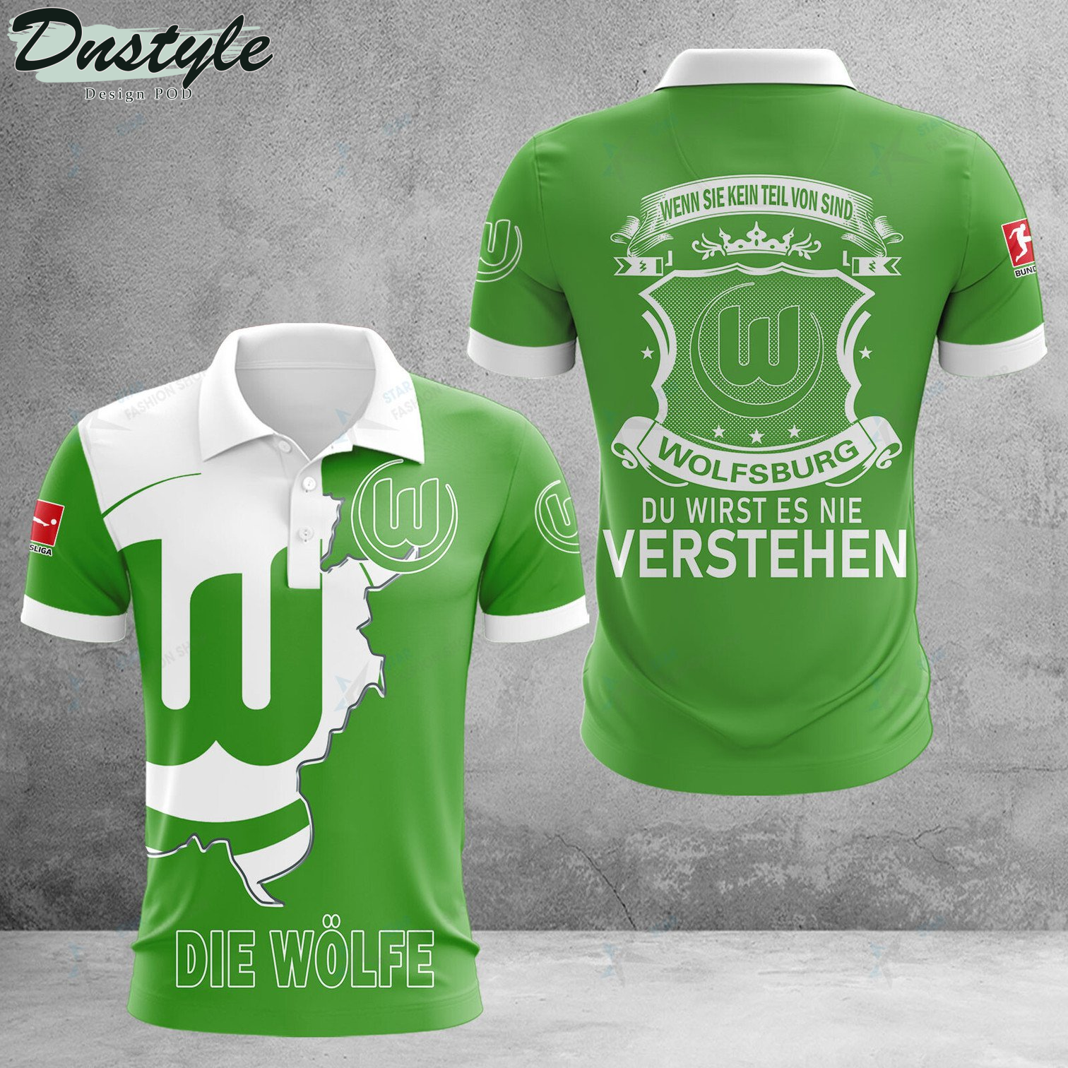 VfL Wolfsburg wenn sie kein teil von sind du wirst es nie verstehen Polo Hemd